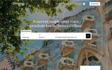 The Offline website preview