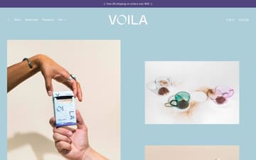 Voila website preview