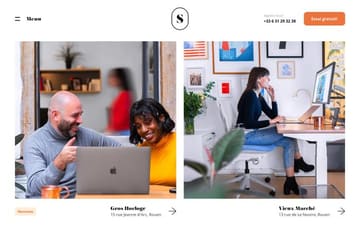 Le studio Rouen website preview