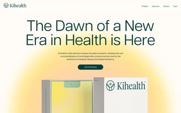Ki Health website preview