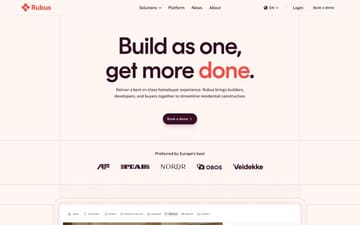 Rubus website preview