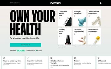 Numan website preview