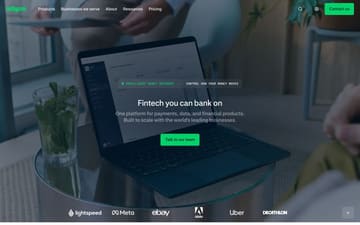 Adyen website preview