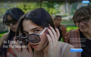 Waves website preview