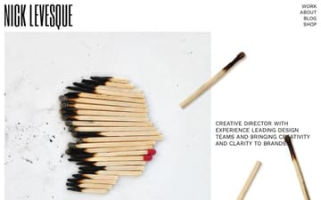 Nick Levesque website preview