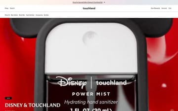 Touchland website preview