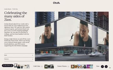 Otoh website preview