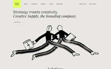 Creative Supply website preview