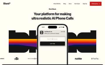 Bland website preview