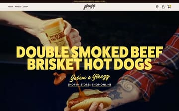 Gleezy website preview