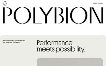 Polybion website preview