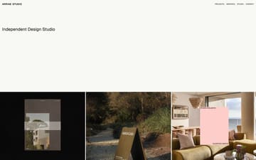 Arrae Studio website preview