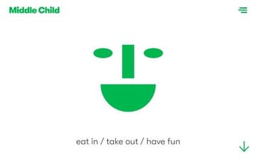 Middle child website preview