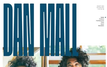 Dan Mall website preview
