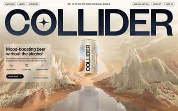 Collider website preview