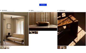 Alex Zarour Works website preview