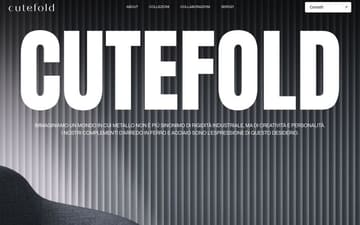 Cutefold website preview