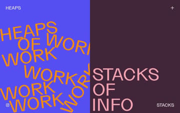 Heaps website preview