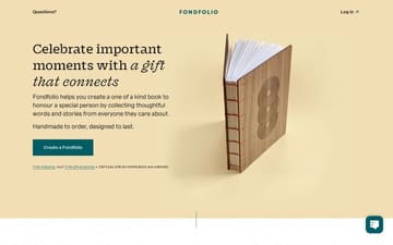 Fondfolio website preview