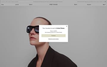 Port Tanger website preview