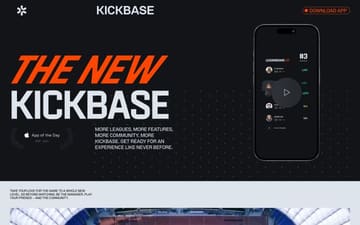 Kickbase website preview