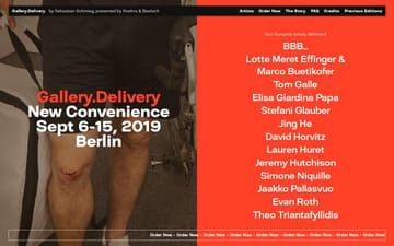 Gallery.Delivery website preview