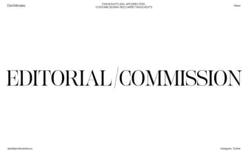 Dani Morales website preview