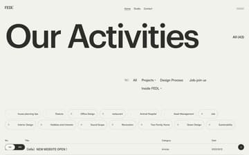 Fedl website preview