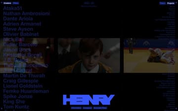 Henry website preview