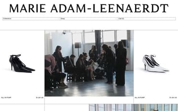 Marie Adam-Leenaerdt website preview