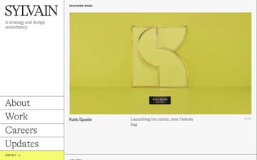 Sylvain website preview