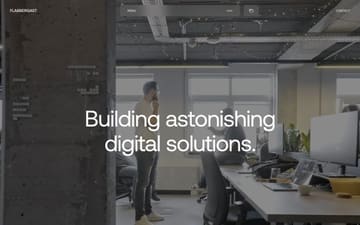 Flabbergast Agency website preview