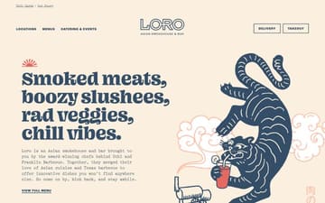 Loro website preview