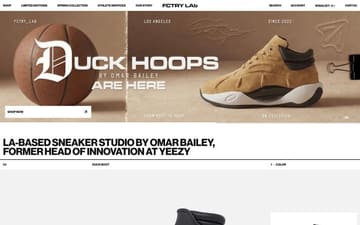Fctry Lab website preview