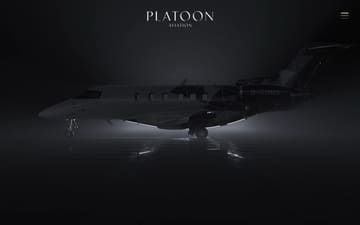 Platoon Aviation website preview