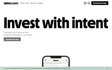 Token website preview