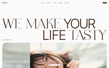 Roaster website preview