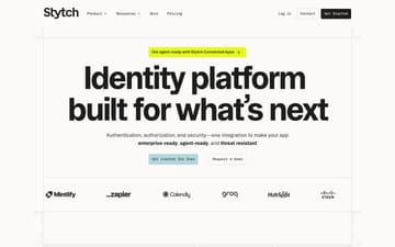 Stytch website preview