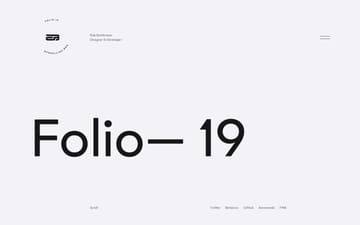 Rob Smittenaar  website preview