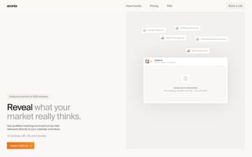 Aconia Gtm website preview