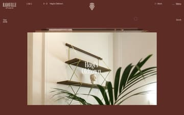 Radaville Studio website preview