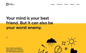 Positive Intelligence website preview