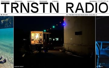 Trnstn radio website preview