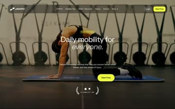 Pliability website preview