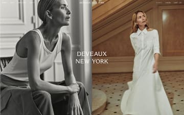 Deveaux New York website preview