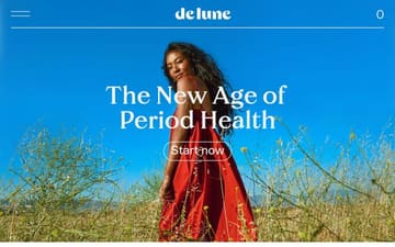 De Lune website preview