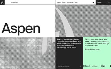 Aspen Search website preview
