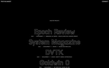 Tristan bagot website preview