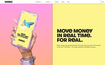 Wero website preview