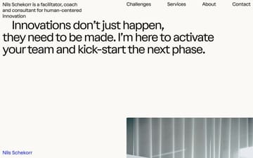 Nils Schekorr website preview